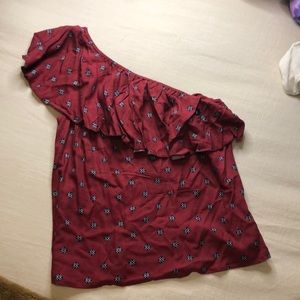 Cute, never worn, one shoulder top from Abercrombie size small